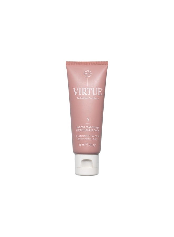VIRTUE Smooth Conditioner for Frizz Control for Curly Hair, Sulfate Free, Safe for All Hair Types, Color Safe - Image 1